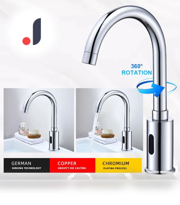 Automatic Infrared Sensor Faucet — Hands-Free Faucets, Factory Discount Outlet