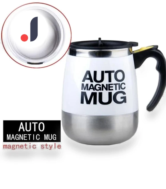 Automatic Self-Stirring Magnetic Mug — Beverage Warmers, Factory Discount Outlet
