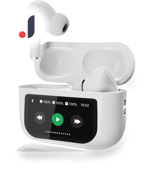 Bluetooth Headphones with Touch Screen — In-Ear Headphones, Junmaocun