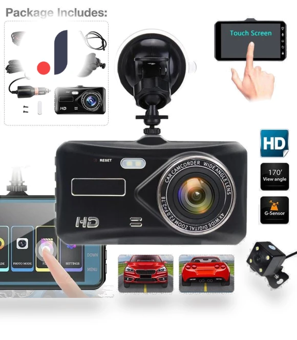 Car DVR with Touch Screen — Rearview Video Systems, Home Of Auto Parts