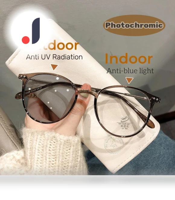 Fashion Smart Photochromic Glasses for Nearsightedness — Smart Glasses, Exquisite glasses