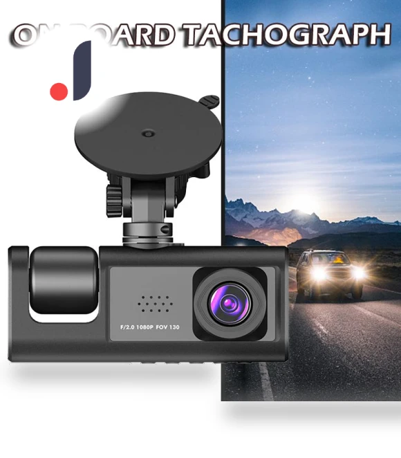 HD 1080P Dual Lens Car Dash Cam — Dashboard Cameras, YuHeng 01