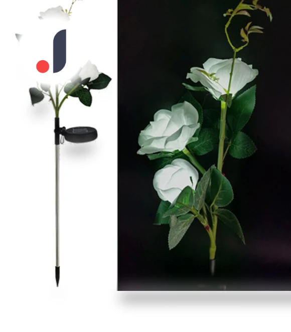 LED Rose Flower Lamp — Outdoor String Lights, Smart Mouse