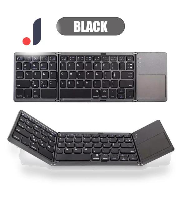 Mini Foldable Keyboard with Touch Panel — Keyboards, OFFICE-MALL