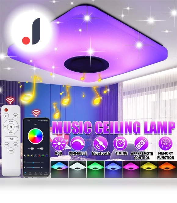 Modern LED Ceiling Light — Overhead Lighting, Refreshing Home