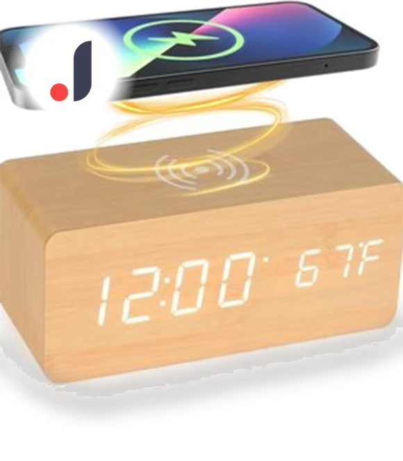 Multifunctional LED Alarm Clock — Alarm, Factory Discount Outlet