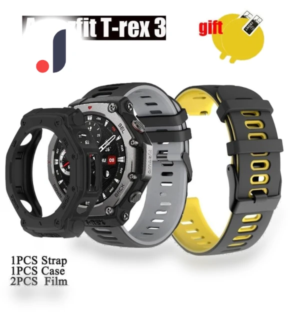Protective Case + TPU Screen Protector + Soft Shell Cover for Smartwatch — Smartwatches, HOBBIT-3C Accessories