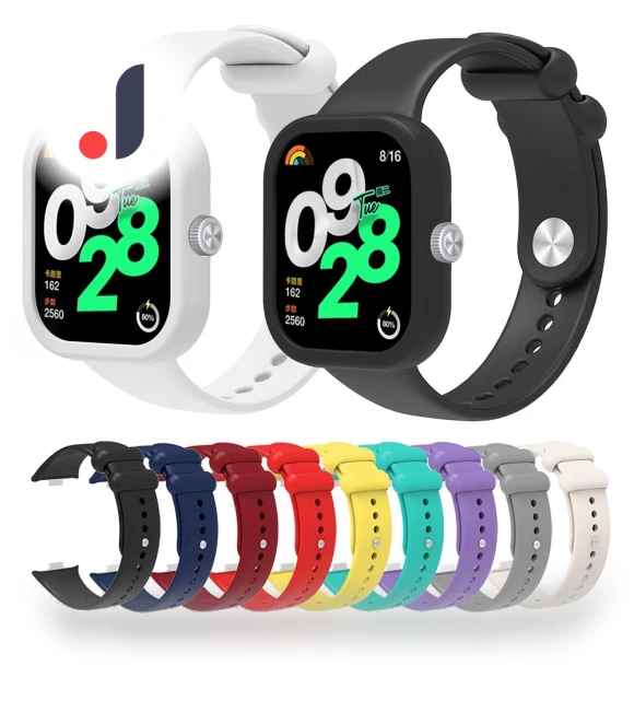 Silicone Strap with Protective Case — Smartwatch Straps, Sunshine168