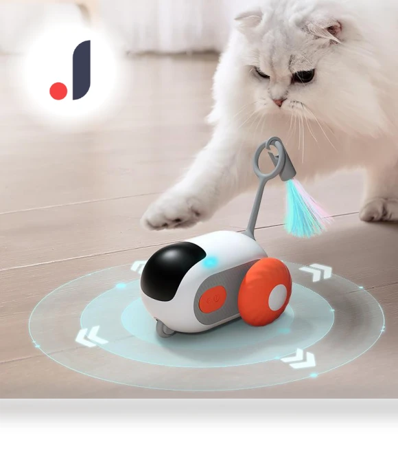 Smart Interactive Toy Car for Cats and Dogs — Interactive Animal Companions, BC Pet Supplies