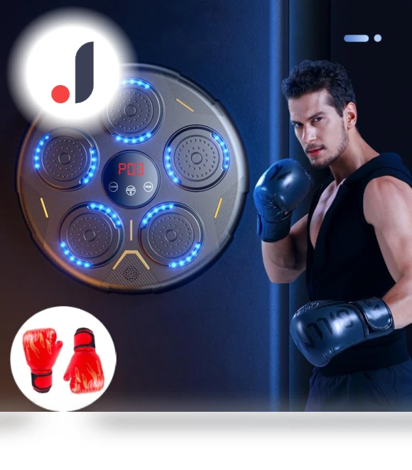 Smart Music Boxing Machine — Boxing Training Gear, Binchi Keji Travel