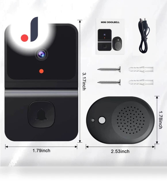 Smart Wi-Fi Video Doorbell — Smart Home Security, wmlike mz