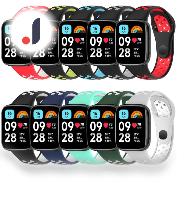 Soft Silicone Sport Replacement Strap — Girls' Watch Straps, Cyprinoid
