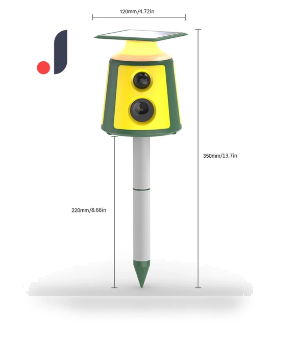 Solar Powered Animal Repeller — Repellents, TOMTOP JMS