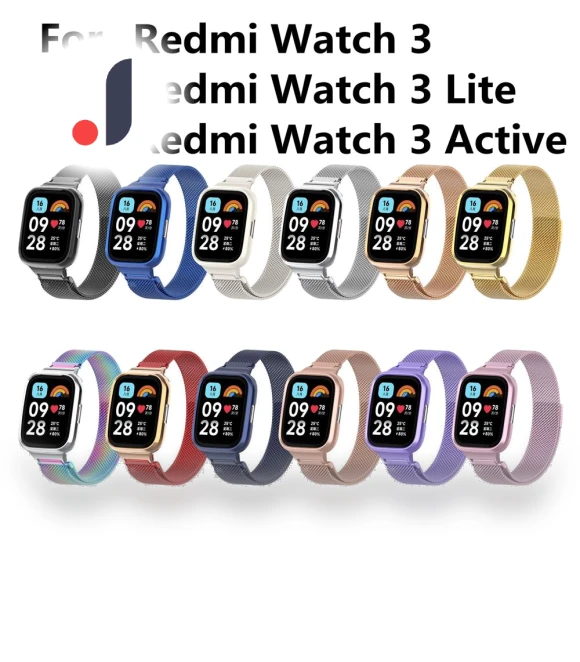 Stainless Steel Strap with Magnetic Loop — Smartwatch Accessories, PINSENDA