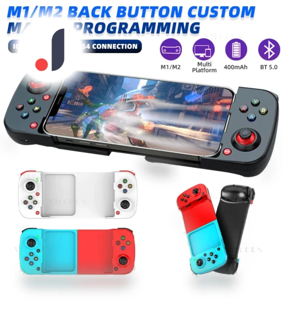 Telescopic BT Bluetooth Game Controller — Gaming Joysticks, VILCORN