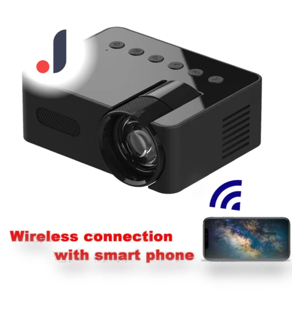 Wi-Fi Portable HD Mini Video Projector — Home Theater Projectors, Dongfang HOME C