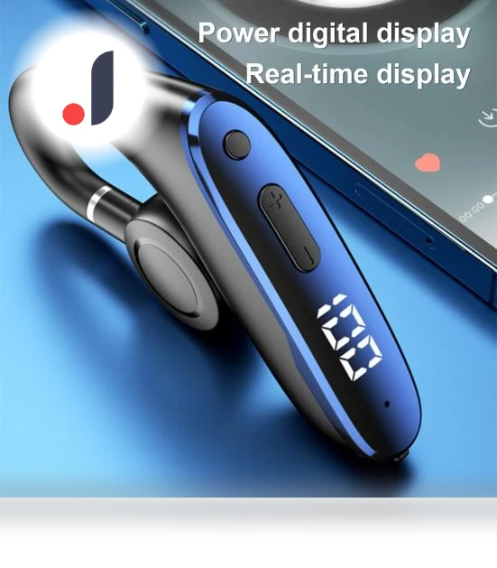Wireless Bluetooth 5.2 Headphones with Touch Control — In-Ear Headphones, Junmaocun