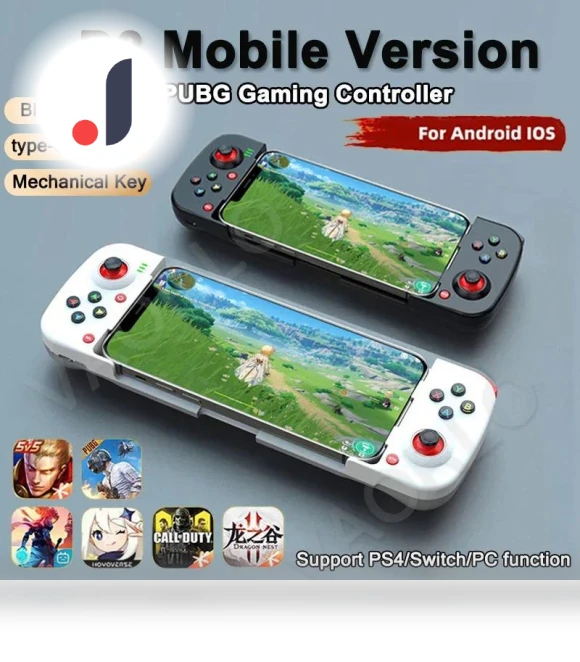 Wireless BT 5.0 Stretchable Gaming Controller — Gaming Controllers, Reakosound