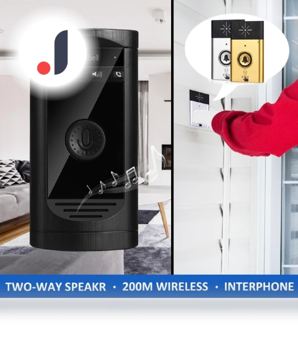 Wireless Smart Doorbell with LED Indicator — Kits, Marathon