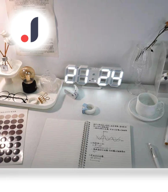 3D Digital Alarm Clock — Clocks