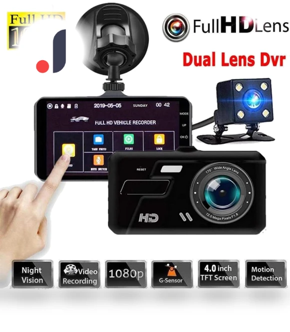 4-inch Touch Screen Dash Cam — Dashboard Cameras, World Auto Parts