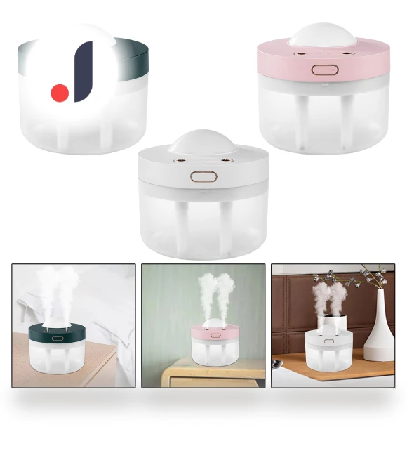 Air Humidifier with LED Night Light — Air Moisturizers, Luminaire Lighting Mall