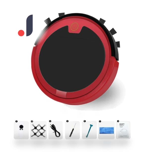 Automatic Robotic Vacuum Cleaner — Smart Cleaning Robots, Lntelligent Living Hall