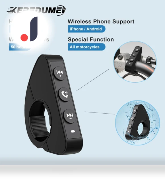 Bluetooth Remote Control for Helmet Headset — Phone Accessories, Auto Accessories Home