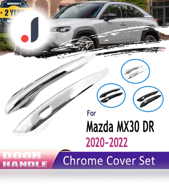Chrome Smart Door Handle Protectors — Car Door Entry Guard