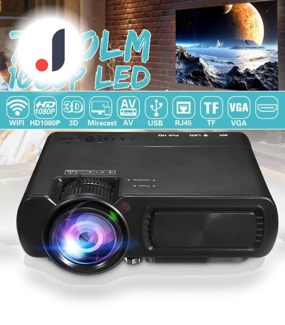 Full HD Smart Video LED Projector — Home Theater Projectors, The Romantics