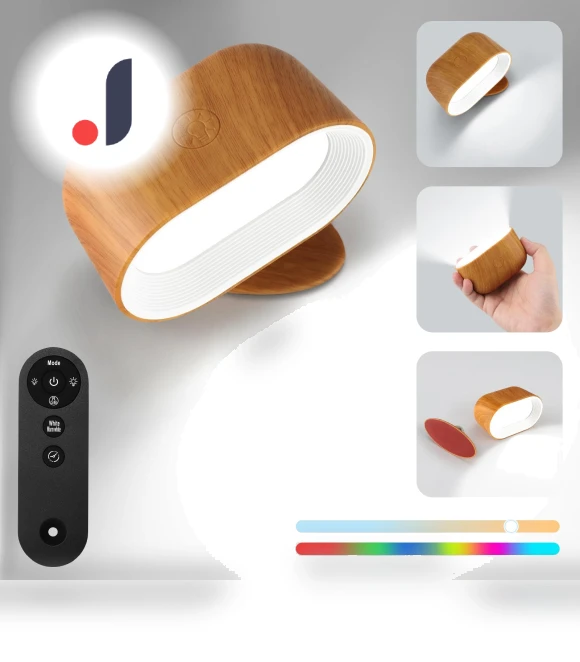 LED Magnetic Wall Light with USB Charging — Night Lights, Your Warm Home