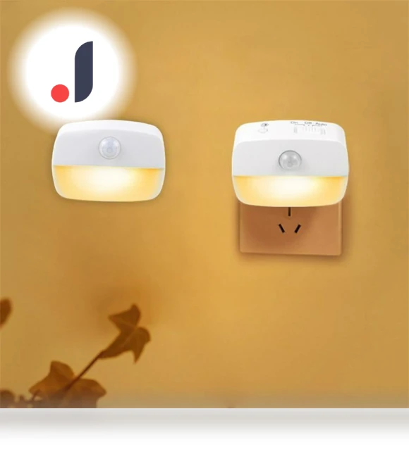 LED Night Light with European Standard Plug — Night Lights, Refreshing Home