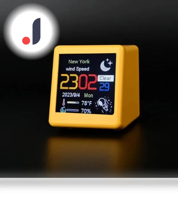 Mini Size Smart WIFI Weather Station Watch — Digital Frames, Vinde Home