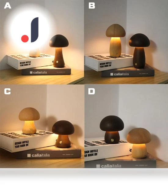 Mushroom Night Light — Night Lights, Refreshing Home