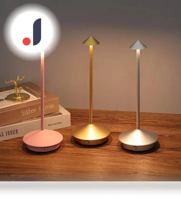Rechargeable Table Lamp — Desk & Table Lighting, Vinde Home