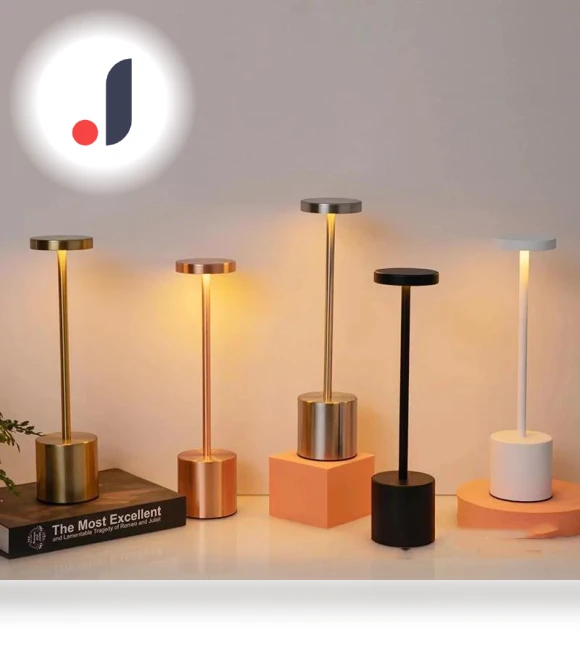 Rechargeable Touch Metal Desk Lamp — Desk & Table Lighting, StriveFire
