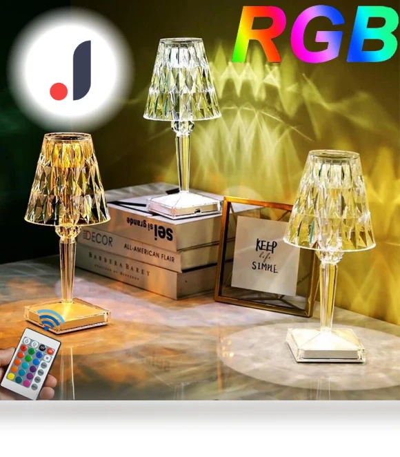 RGB Diamond Desk Lamp — Study & Desk Lighting, Refreshing Home