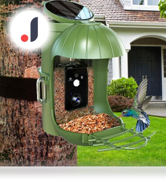 Smart Bird Feeder with Camera — Outdoor & Wildlife Cameras, Zenithe