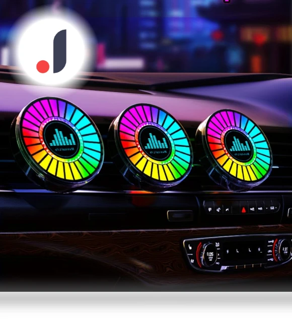 Smart Car Air Freshener with RGB LED — Car Air Fresheners, NyPhoenix Auto