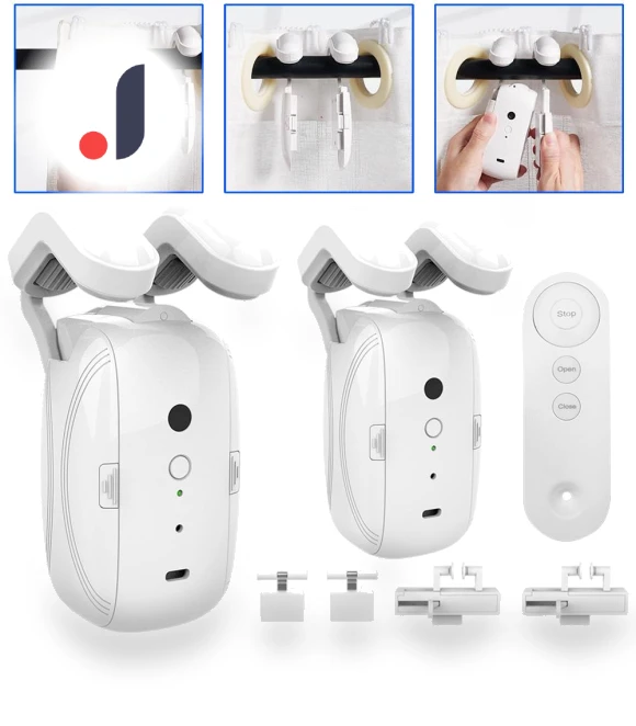 Smart Curtain Motor Kit — Smart Home Hubs & Controllers, Homedepot