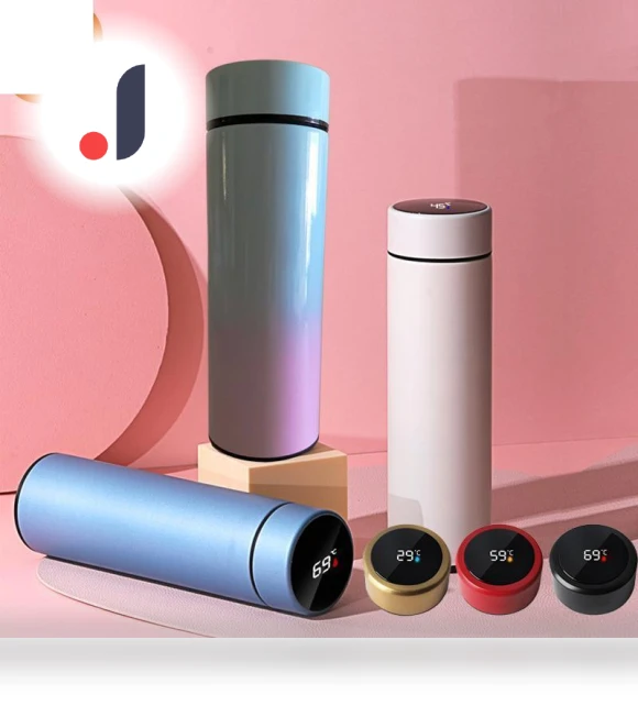 Smart Digital Water Bottle — Travel Drinkware, SUGAW