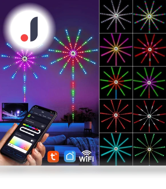 Smart LED Wi-Fi Light Strips for Fireworks — LED Strips, Refreshing Home