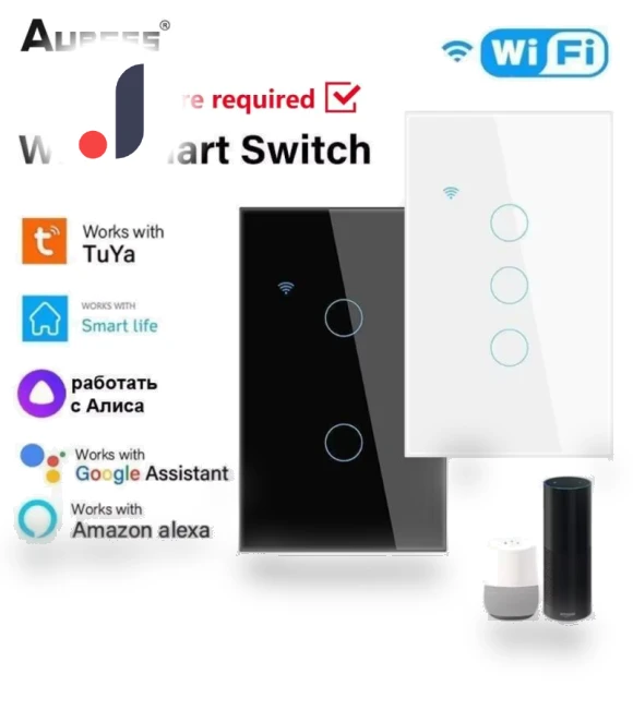 Smart Touch Switch — Dimmer Switches, AUBESS