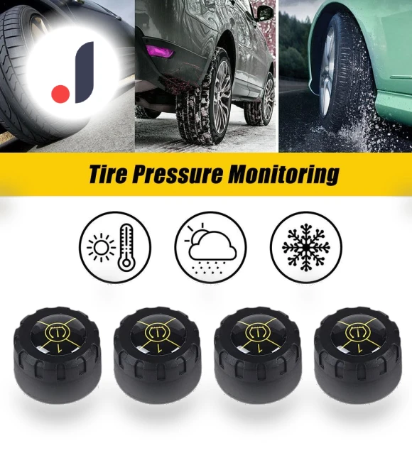 Tire Pressure Monitoring System Bluetooth TPMS External Sensors — TPMS Sensor Replacements, World Auto Parts