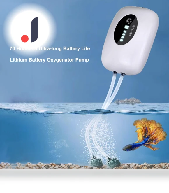 USB Rechargeable Aquarium Air Pump — Air Pumps, Refreshing Home