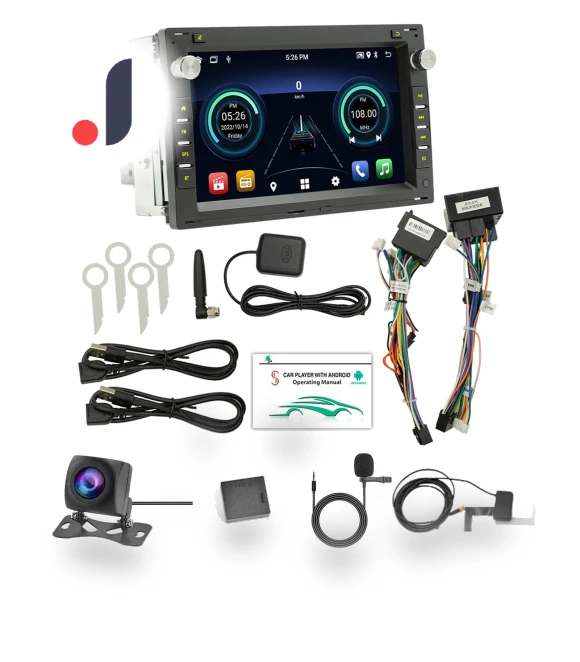 Wireless CarPlay Android 14 Car Stereo GPS Navigation System — Stereo Receivers, Auto Accessories Home