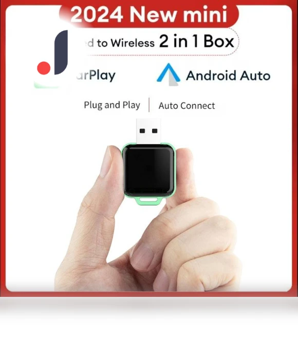 Wireless CarPlay Android Auto Adapter — Car Accessories & Gadgets, World Auto Parts