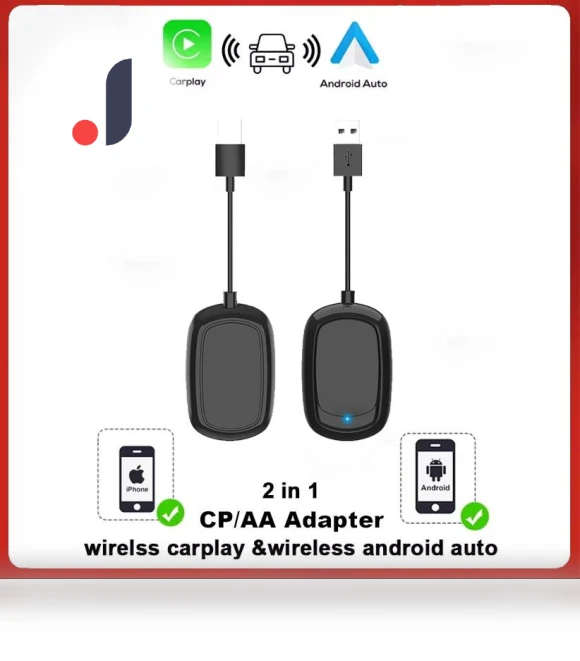 Wireless CarPlay Android Auto Adapter — Car Accessories & Gadgets, World Auto Parts