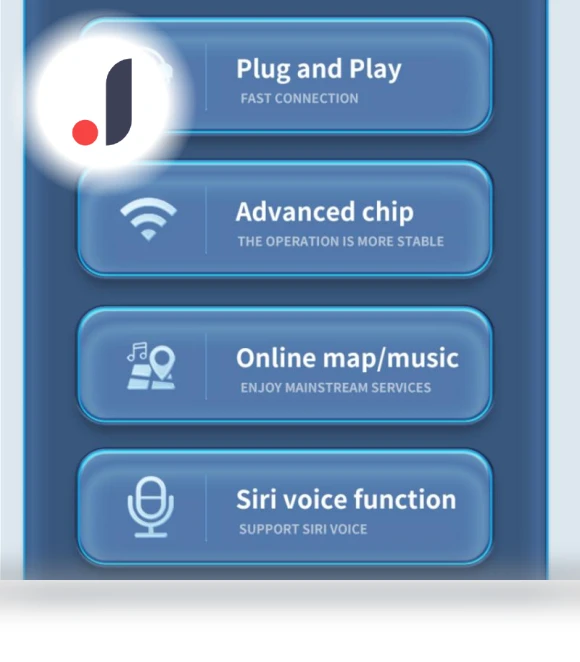 2 in 1 Wired and Wireless CarPlay Android Auto Adapter — Stereo Receivers, IKEA Supermarket