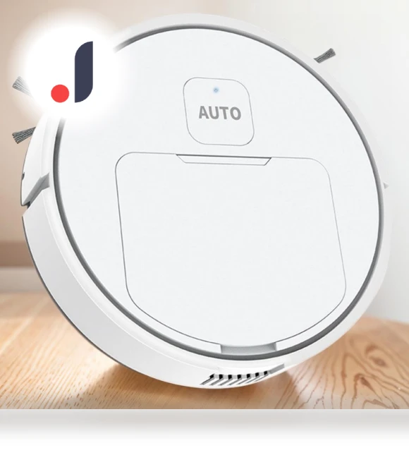 3-in-1 Rechargeable Robot Vacuum — Smart Cleaning Robots, GYROBALL